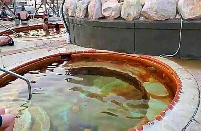 Crystal Hot Springs in Utah