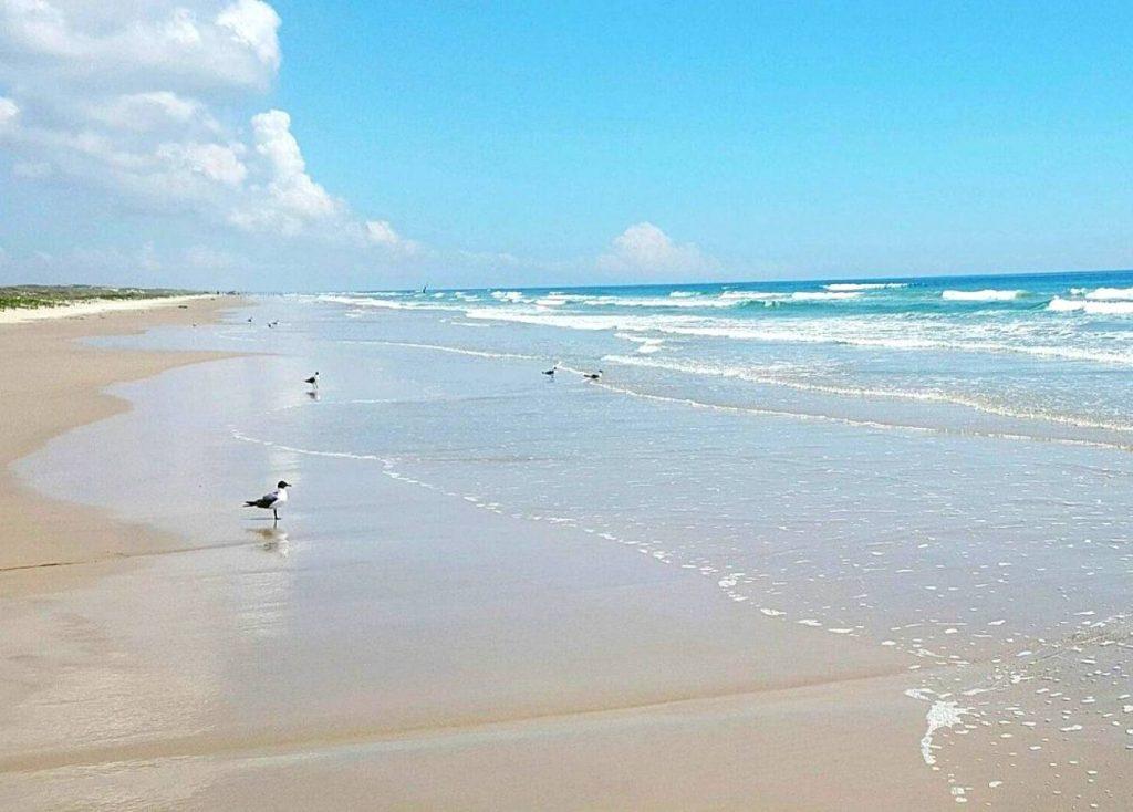 Malaquite Beach best beaches in texas for families
