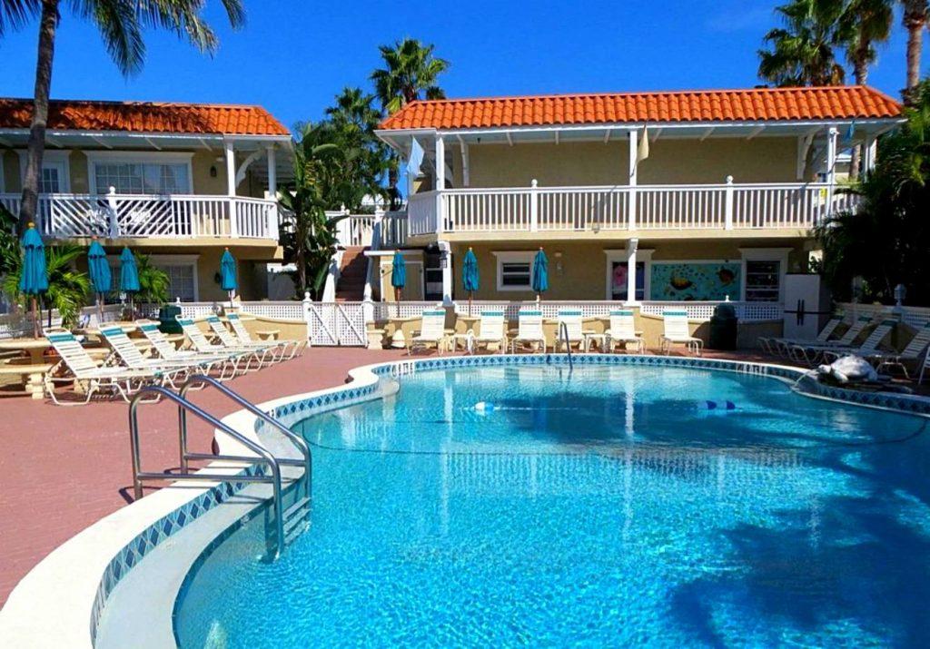 Tortuga Inn Beach Resort places to stay on anna maria island